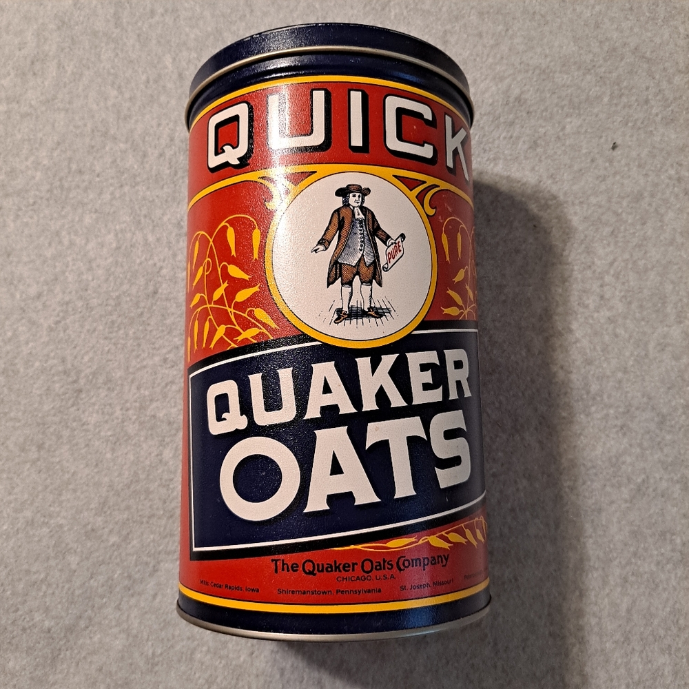 Quaker Oats Limited Edition 1991 Tin